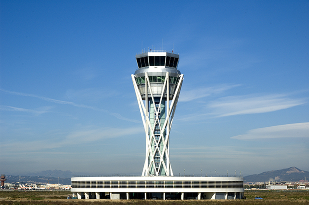 Barcelona/El Prat Airport-Control tower