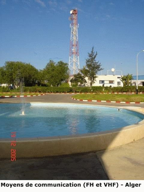 VHF and HF Com facility in Algiers
